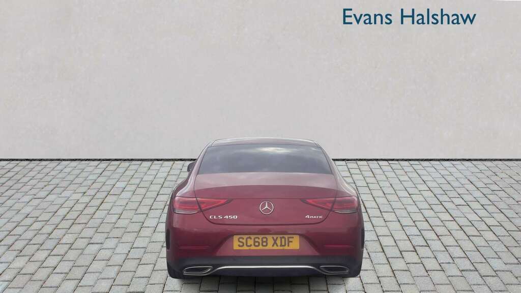 Mercedes-Benz CLS 450 4Matic Amg Line Premium Plus 9G-tronic 201 Red #4
