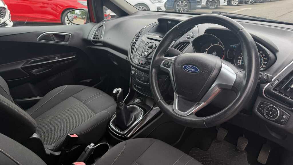 Ford B-Max 1.6 Tdci Zetec 2014 Red #4