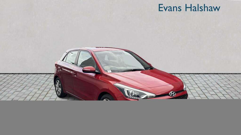 Hyundai I20 1.2 Blue Drive Se 2016 Red