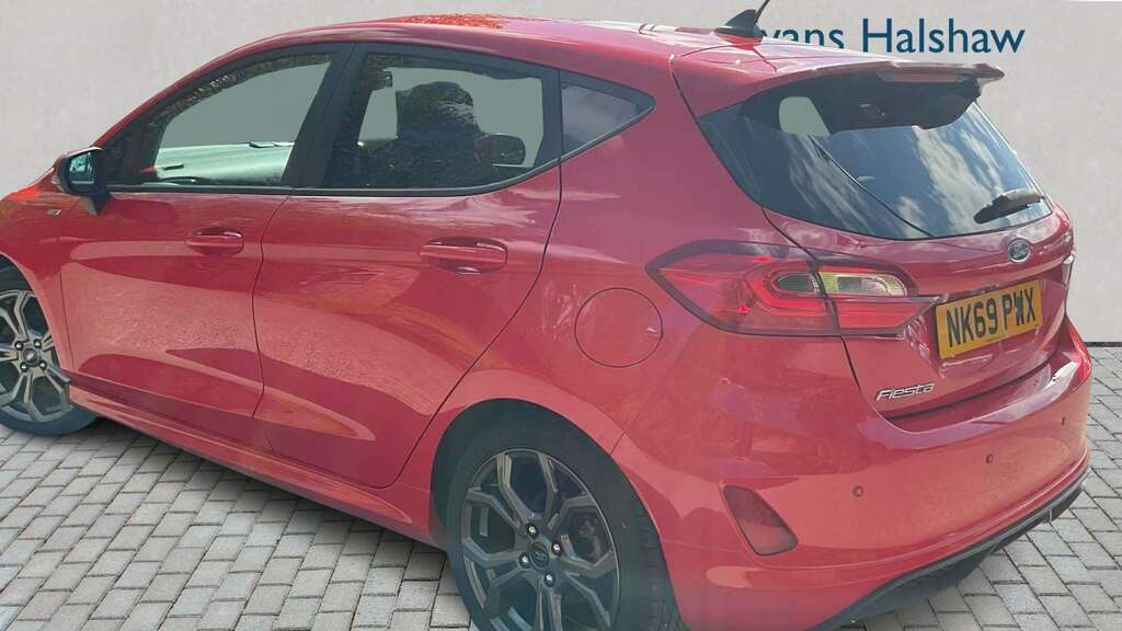 Ford Fiesta 1.0 Ecoboost 125 St-line X 2019 NK69PWX Red #2