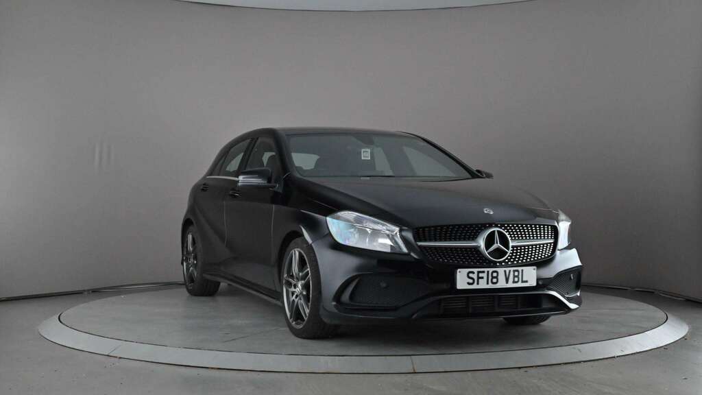 Mercedes-Benz A Class A160 Amg Line 2018 Black