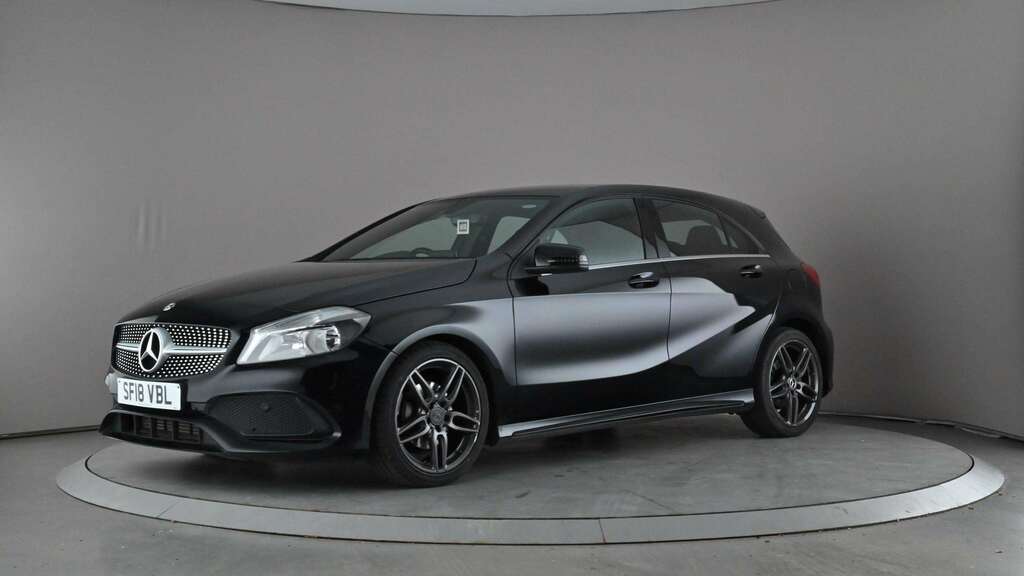 Mercedes-Benz A Class A160 Amg Line 2018 SF18VBL Black #3