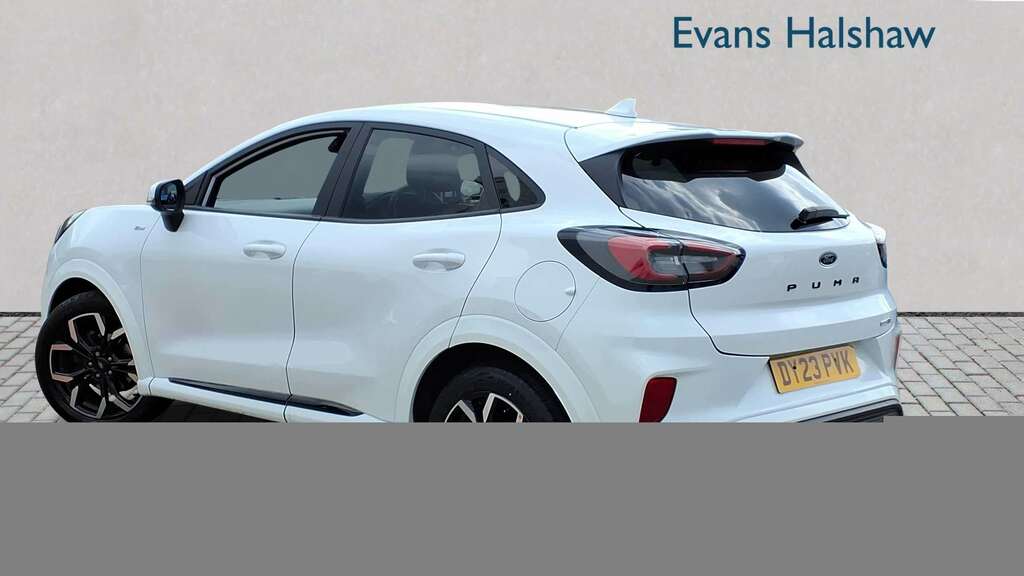 Ford Puma 1.0 Ecoboost Hybrid Mhev St-line X 2023 DY23PVK White #2