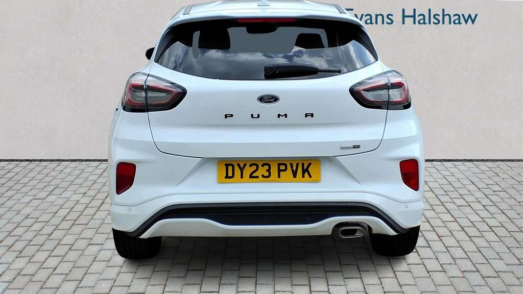Ford Puma 1.0 Ecoboost Hybrid Mhev St-line X 2023 DY23PVK White #4