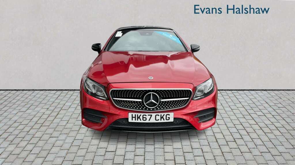 Mercedes-Benz E Class E300 Amg Line Premium Plus 9G-tronic 2017 HK67CKG Red #3