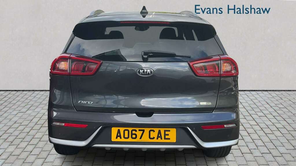 Kia Niro 1.6 Gdi Hybrid 3 Dct 2017 AO67CAE Grey #4