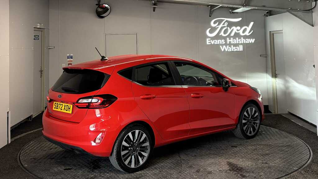 Ford Fiesta 1.0 Ecoboost Titanium X 2023 SB72XOH Red #5