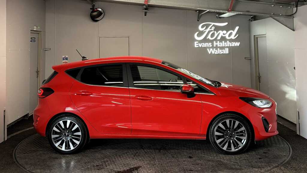 Ford Fiesta 1.0 Ecoboost Titanium X 2023 SB72XOH Red #4