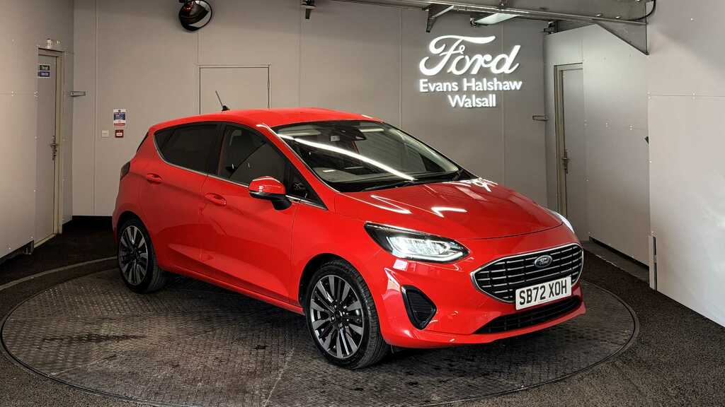 Ford Fiesta 1.0 Ecoboost Titanium X 2023 Red