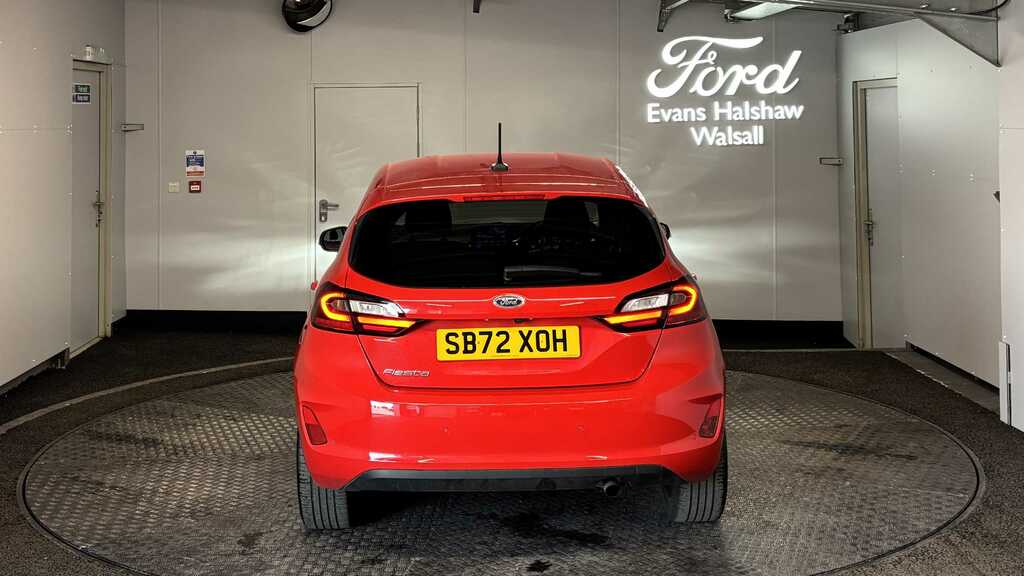Ford Fiesta 1.0 Ecoboost Titanium X 2023 SB72XOH Red #6