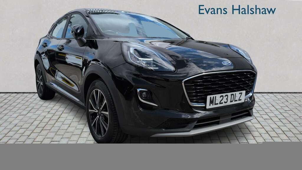 Ford Puma 1.0 Ecoboost Hybrid Mhev 155 Titanium 2023 Black
