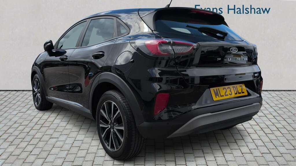 Ford Puma 1.0 Ecoboost Hybrid Mhev 155 Titanium 2023 ML23DLZ Black #2