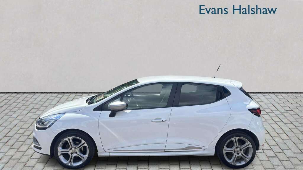 Renault Clio 0.9 Tce 90 Gt Line 2019 SK69VKL White #4