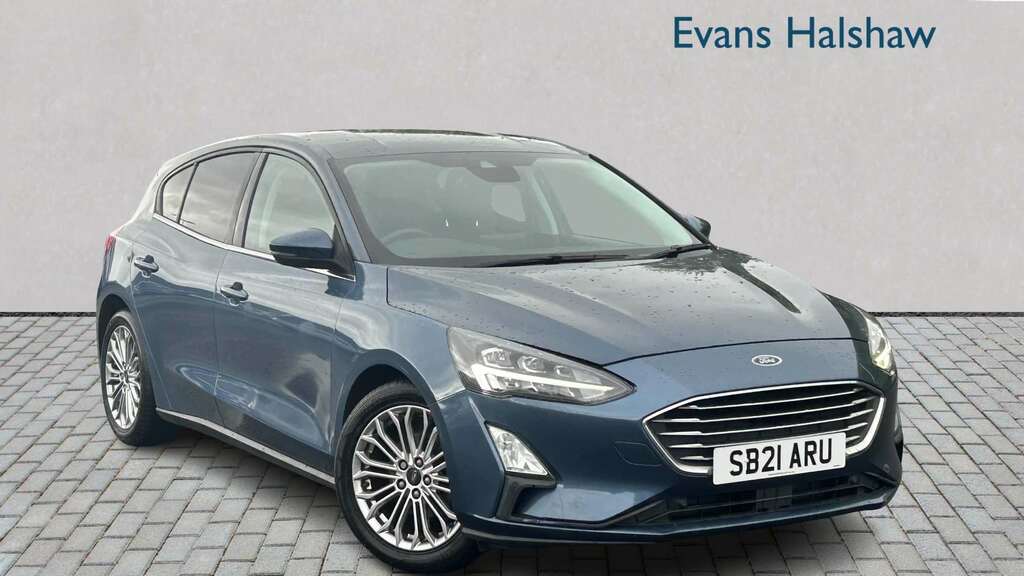 Ford Focus 1.0 Ecoboost Hybrid Mhev 125 Titanium X Ed 202 Blue