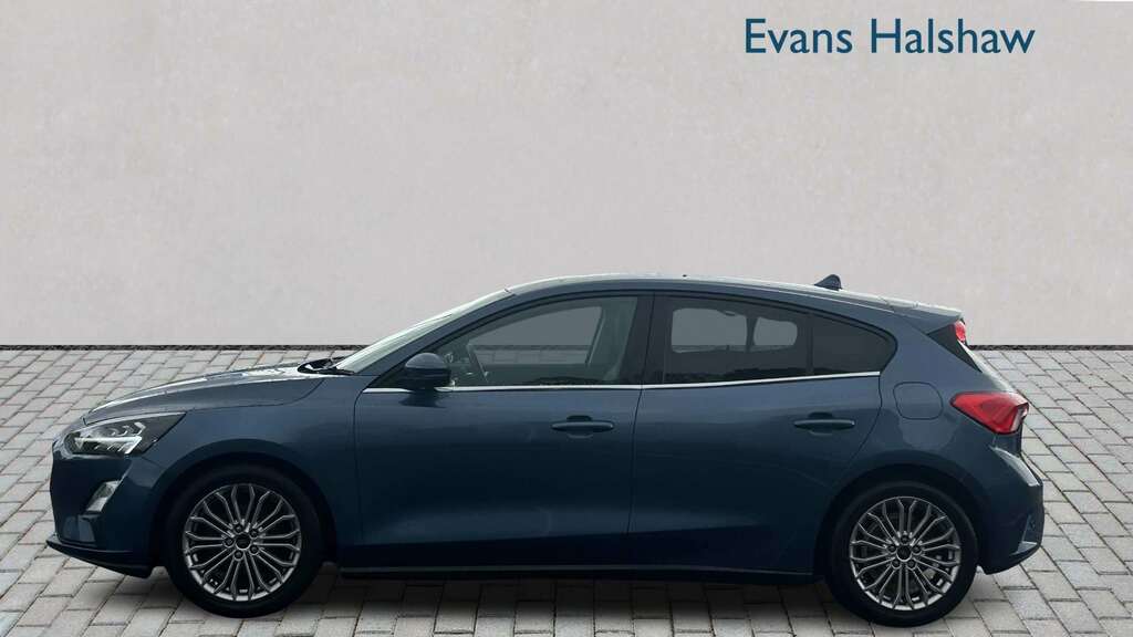 Ford Focus 1.0 Ecoboost Hybrid Mhev 125 Titanium X Ed 202 SB21ARU Blue #6