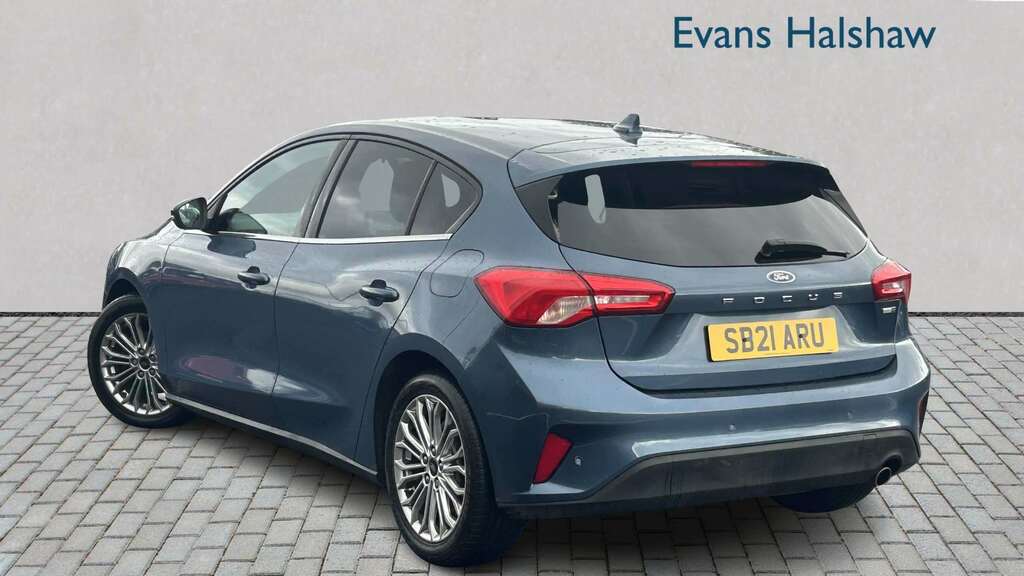 Ford Focus 1.0 Ecoboost Hybrid Mhev 125 Titanium X Ed 202 SB21ARU Blue #2