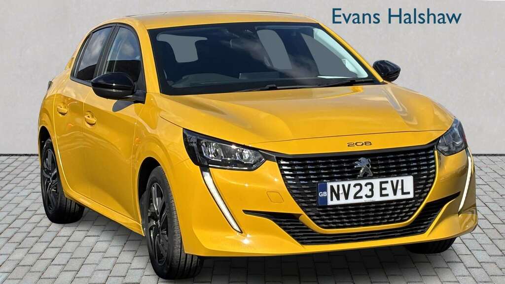 Peugeot 208 1.2 Puretech Active Premium 2023 NV23EVL Yellow #2