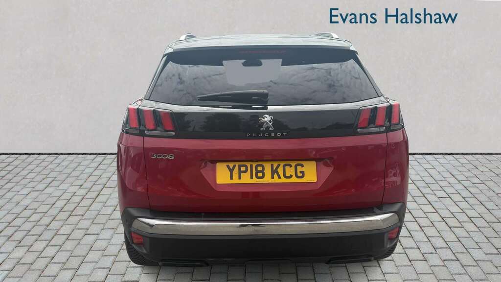 Peugeot 3008 1.2 Puretech Allure Eat6 2018 Red #4