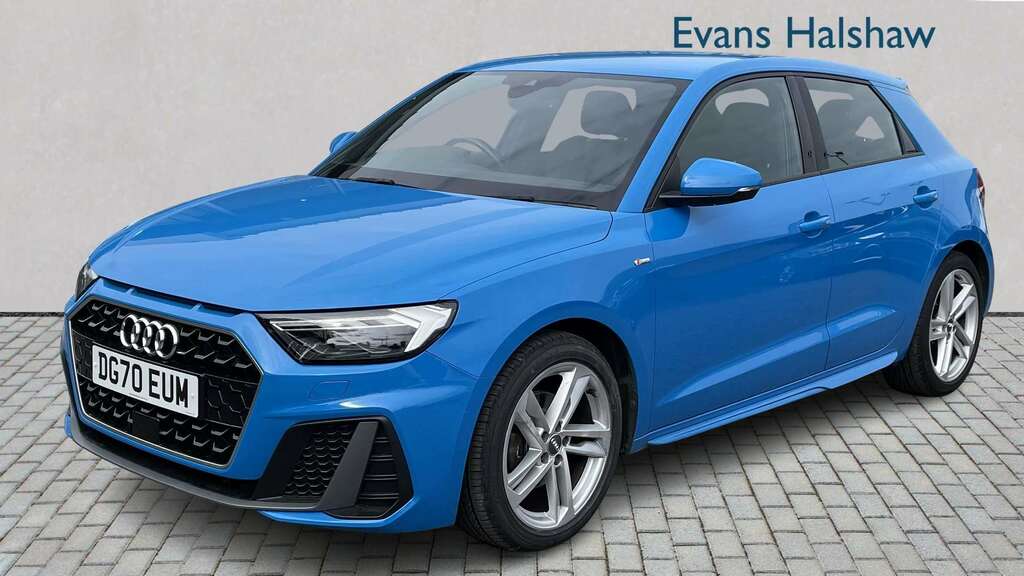 Audi A1 30 Tfsi S Line 2020 DG70EUM Blue #3