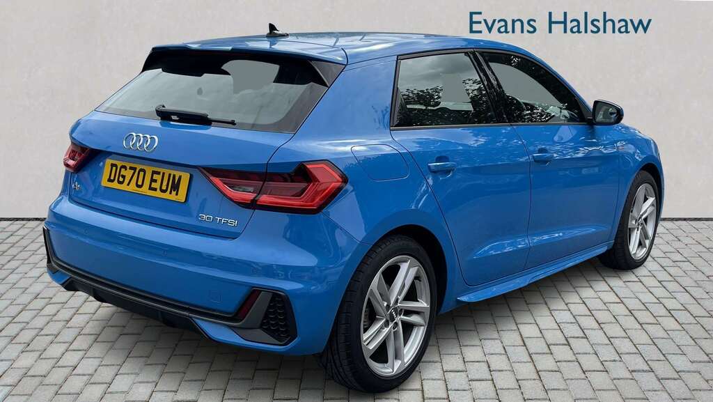 Audi A1 30 Tfsi S Line 2020 DG70EUM Blue #4