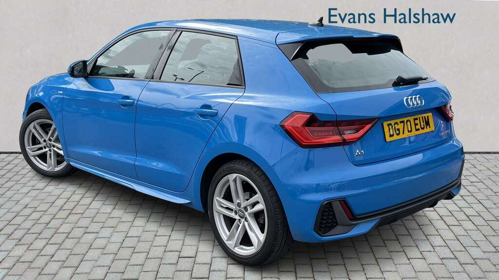 Audi A1 30 Tfsi S Line 2020 DG70EUM Blue #2