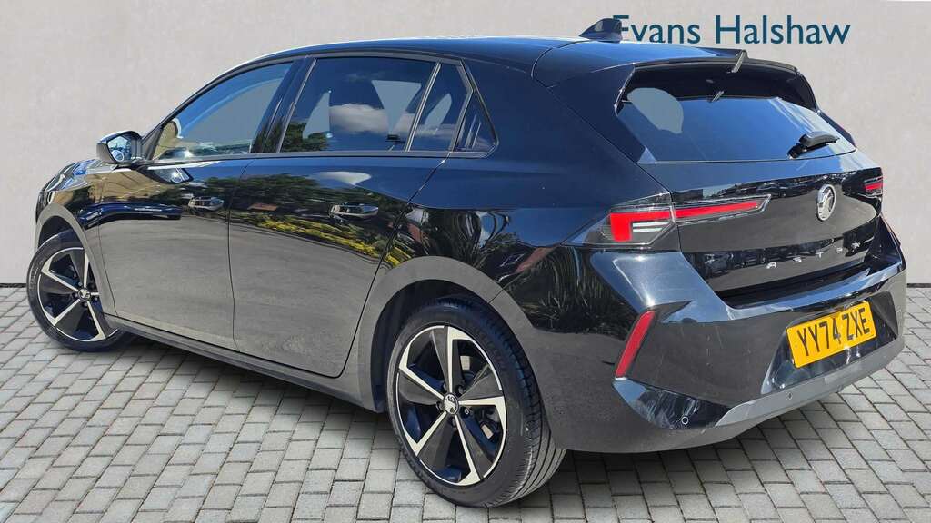 Vauxhall Astra 1.2 Turbo 130 Griffin 2024 YY74ZXE Black #4