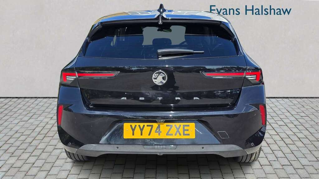 Vauxhall Astra 1.2 Turbo 130 Griffin 2024 YY74ZXE Black #5
