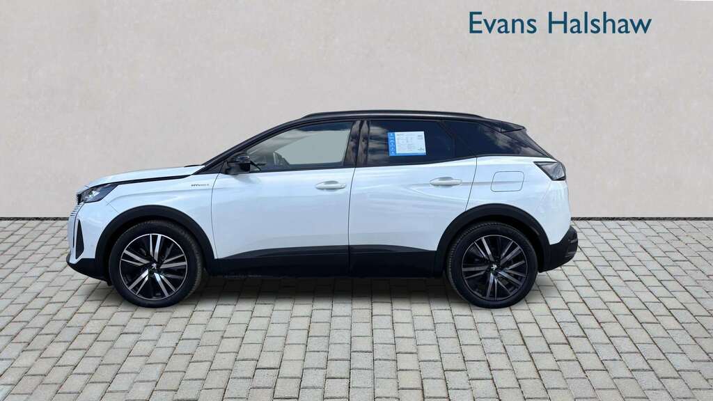 Peugeot 3008 1.6 Hybrid4 300 Gt E-eat8 2022 RJ72ERZ White #2