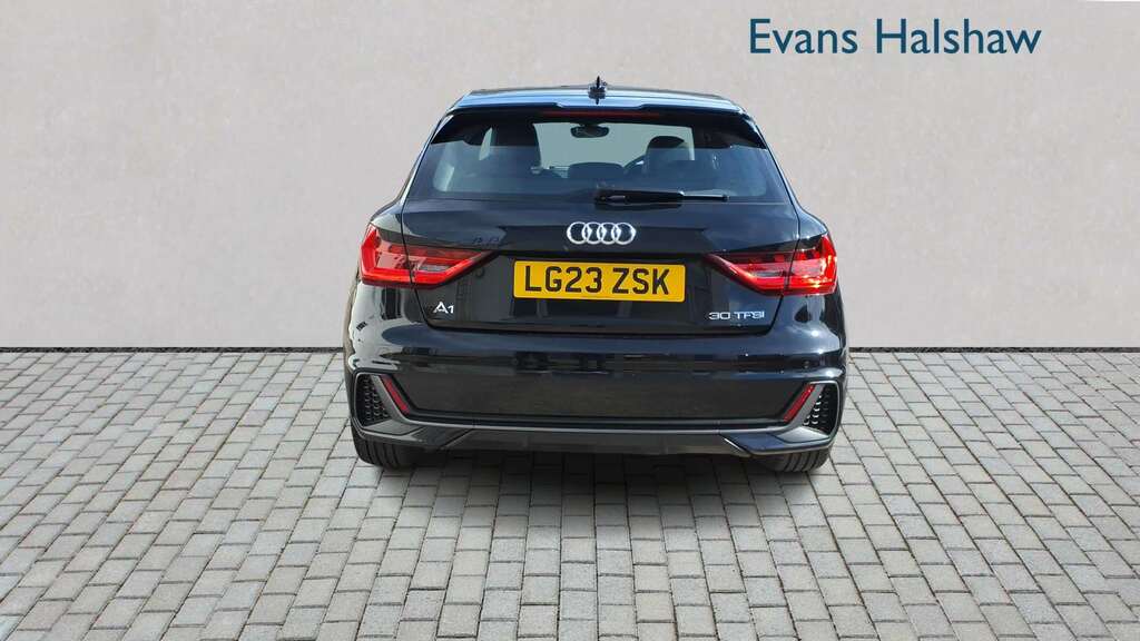 Audi A1 30 Tfsi 110 S Line S Tronic 2023 LG23ZSK Black #5