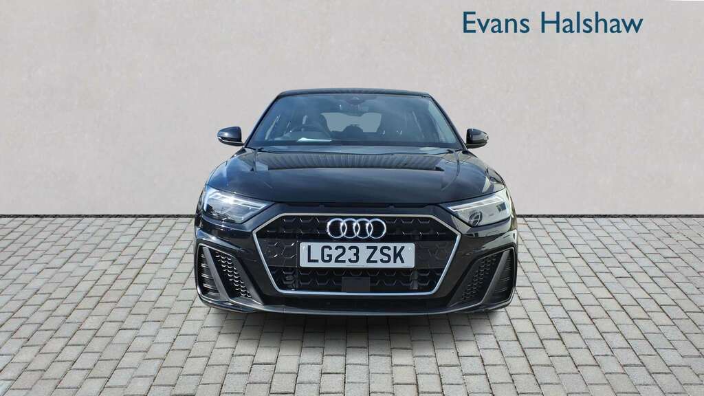 Audi A1 30 Tfsi 110 S Line S Tronic 2023 LG23ZSK Black #4