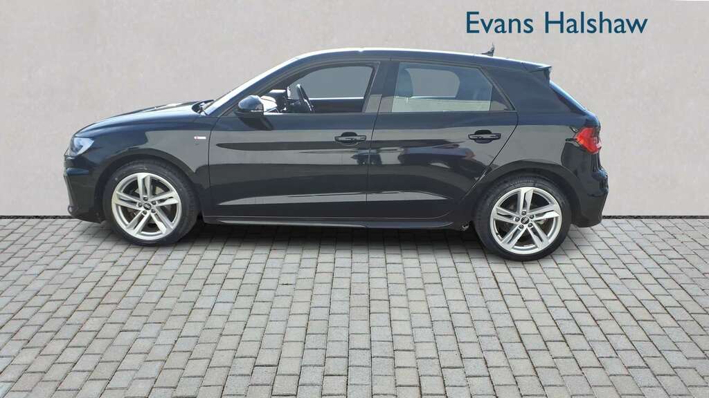 Audi A1 30 Tfsi 110 S Line S Tronic 2023 LG23ZSK Black #3