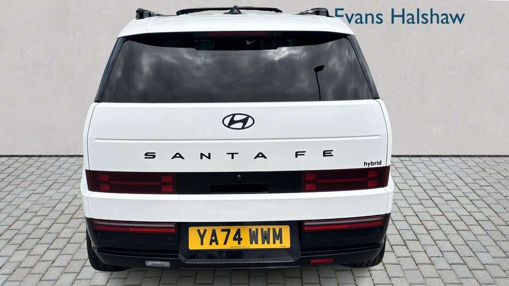 Hyundai Santa Fe 1.6 Tgdi Hybrid Calligraphy 2025 YA74WWM White #6