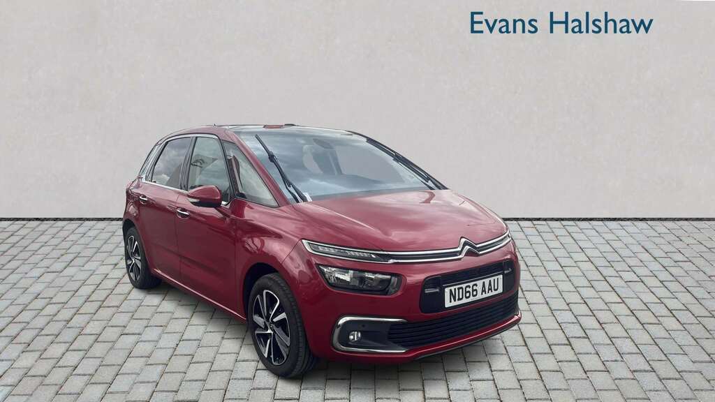 Citroen C4 Picasso 1.6 Bluehdi Flair 2016 ND66AAU Red #2