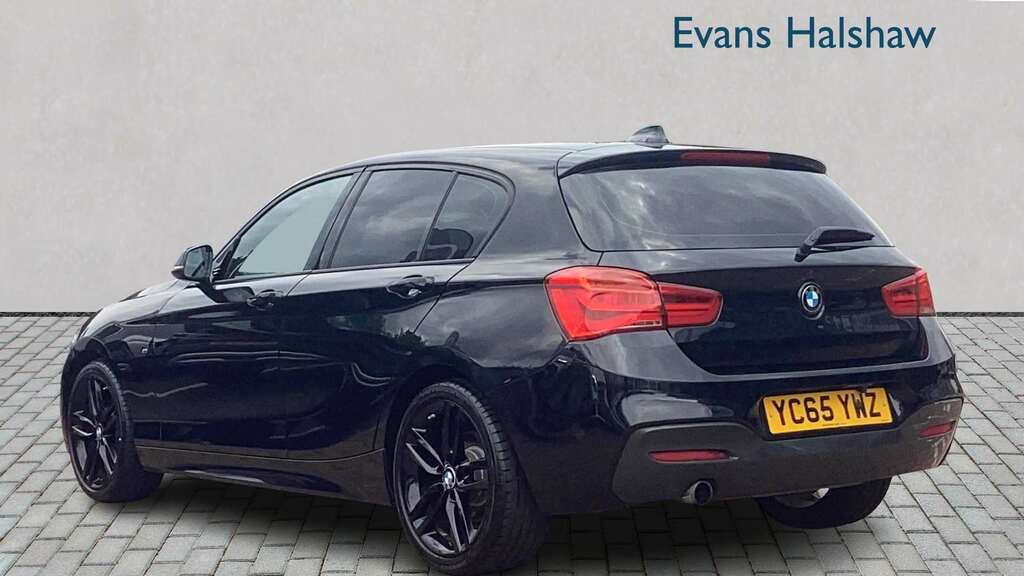 BMW 1 Series 118I 1.5 M Sport Nav 2015 YC65YWZ Black #2