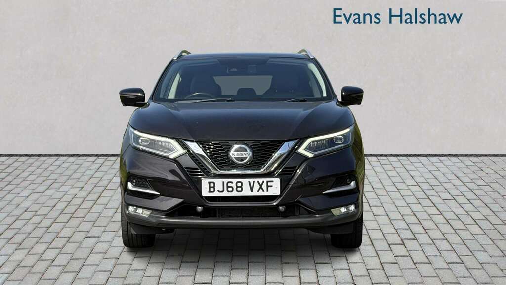 Nissan Qashqai 1.2 Dig-t Tekna 2018 BJ68VXF Black #2
