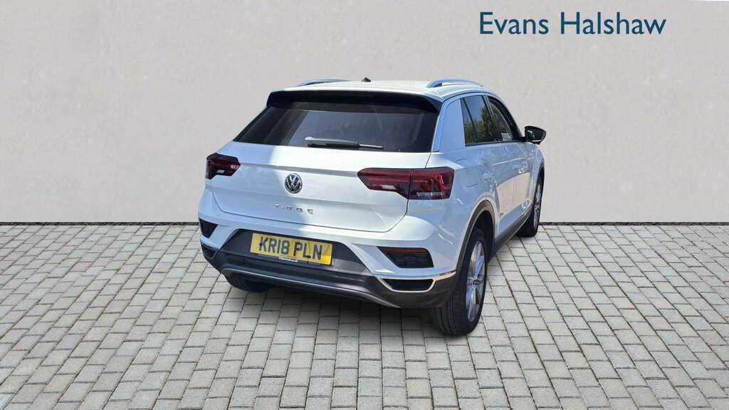 Volkswagen T-Roc 1.5 Tsi Evo Sel 2018 KR18PLN White #4