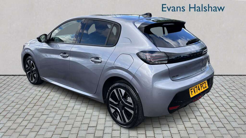 Peugeot 208 1.2 Puretech 100 Allure 2024 FV74PCZ Grey #2