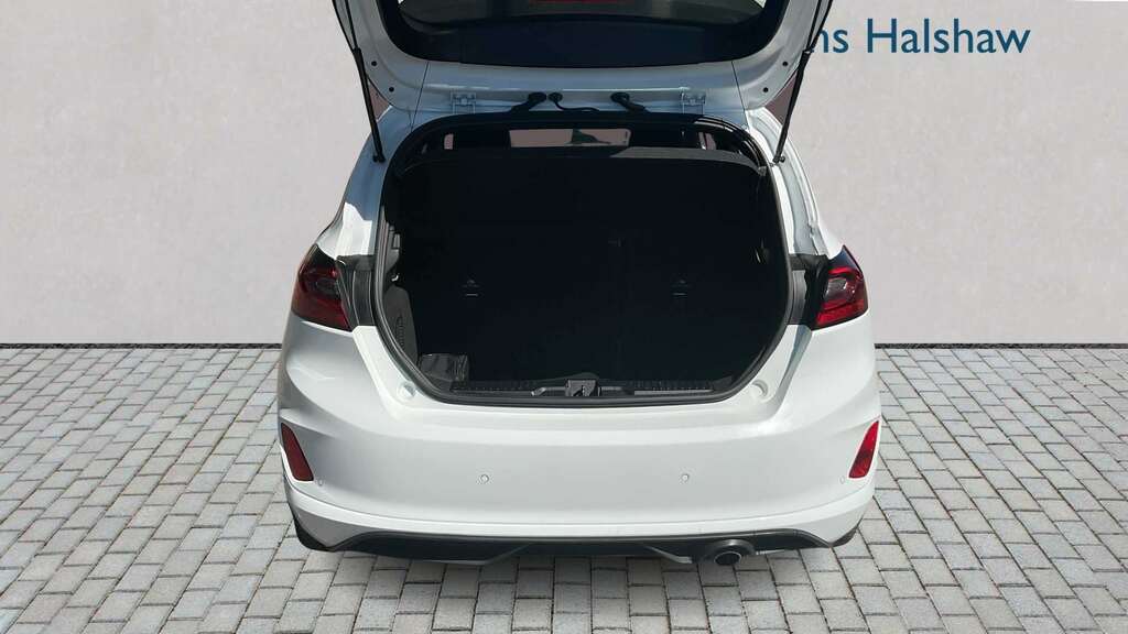 Ford Fiesta 1.0 Ecoboost Hybrid Mhev 125 St-line Vignale 2 YH72SCZ White #6