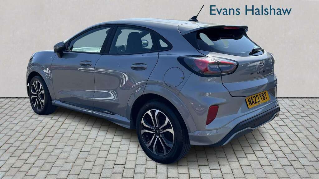 Ford Puma 1.0 Ecoboost Hybrid Mhev St-line Dct 2023 NA23YBT Silver #2