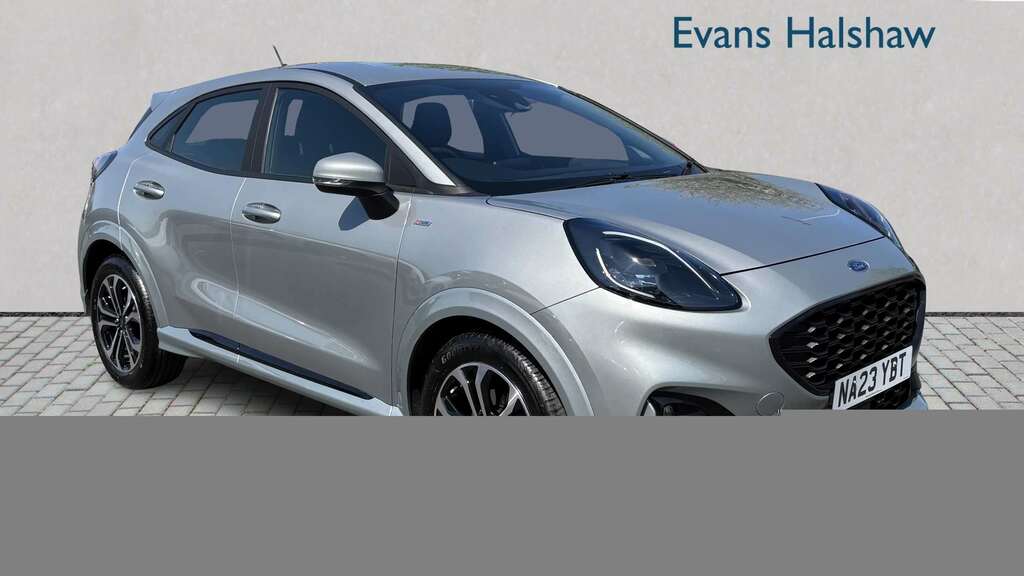 Ford Puma 1.0 Ecoboost Hybrid Mhev St-line Dct 2023 Silver