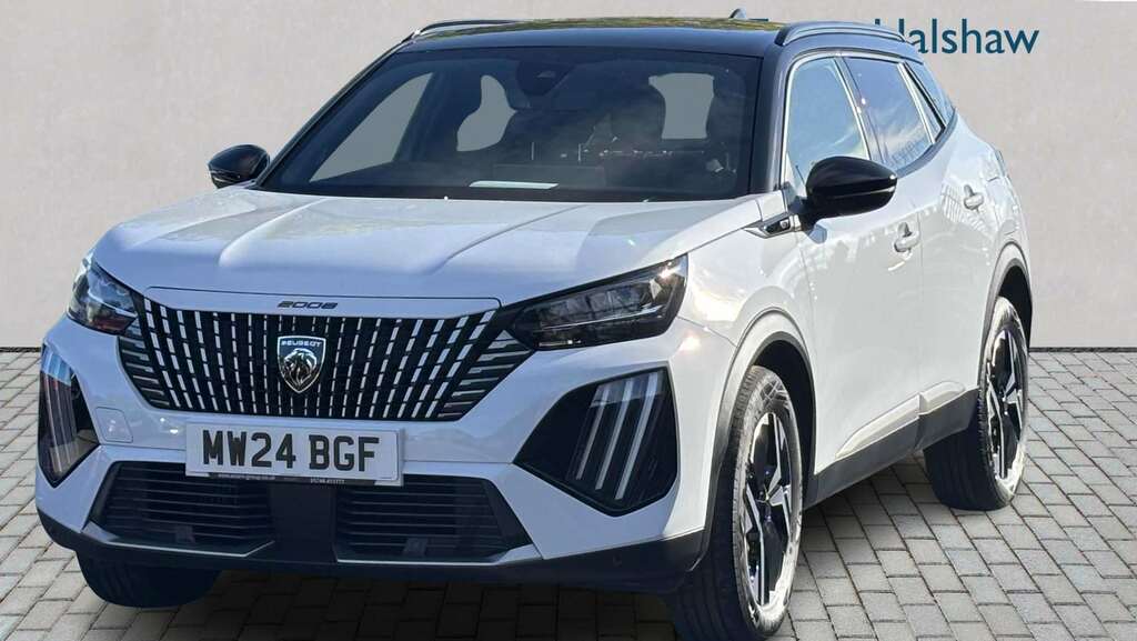 Peugeot 2008 1.2 Hybrid 136 Gt E-dsc6 2024 MW24BGF White #3