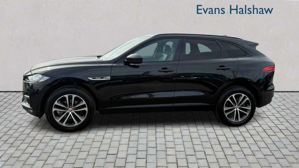 Jaguar F-Pace 2.0D 240 R-sport Awd 2020 OY20RPV Black #3