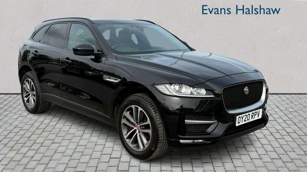 Jaguar F-Pace 2.0D 240 R-sport Awd 2020 Black