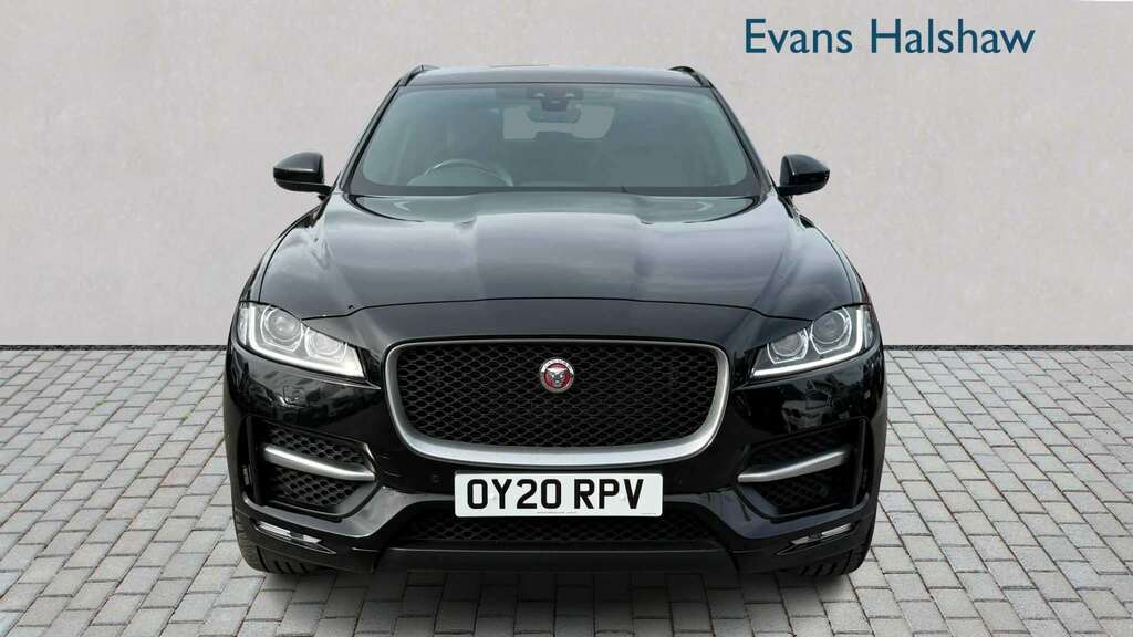 Jaguar F-Pace 2.0D 240 R-sport Awd 2020 OY20RPV Black #2