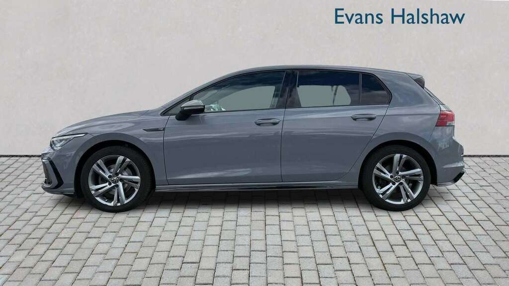 Volkswagen Golf 2.0 Tdi 150 R-line Dsg 2022 BG22DVZ Grey #3