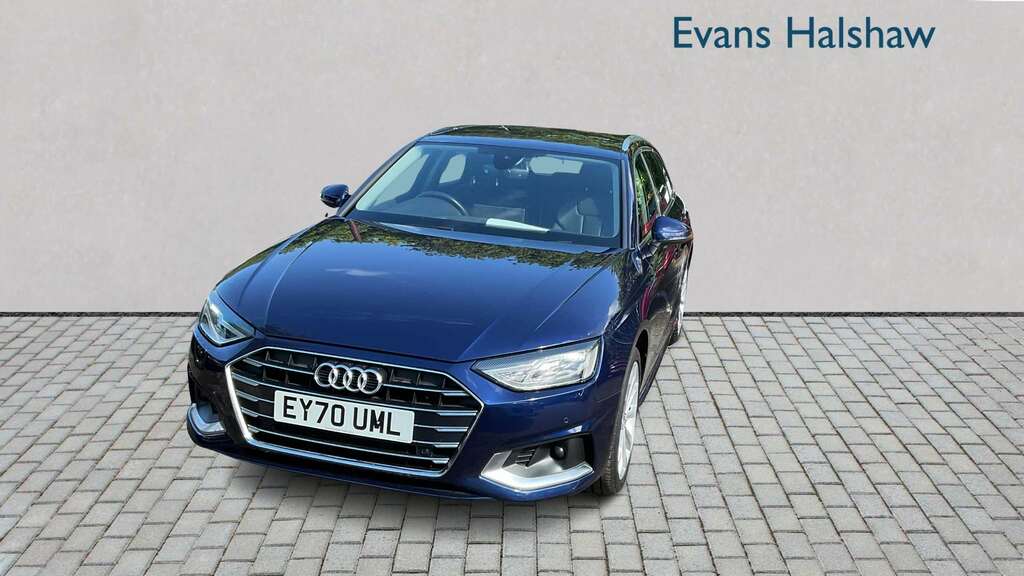Audi A4 35 Tdi Sport S Tronic 2020 EY70UML Blue #2