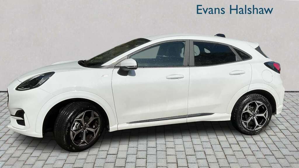 Ford Puma 1.0 Ecoboost Hybrid Mhev St-line 2025 MT75AWF White #3