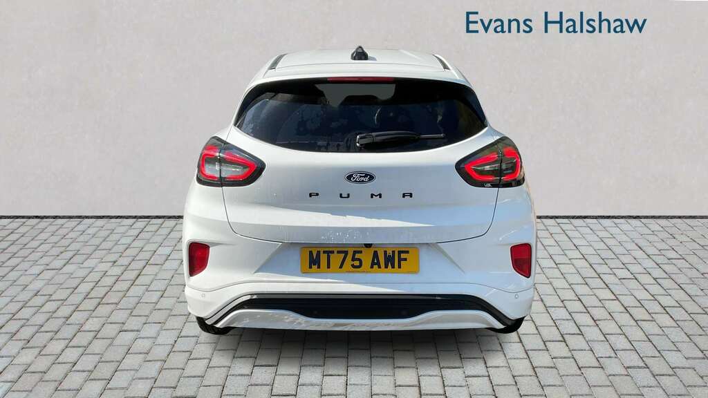 Ford Puma 1.0 Ecoboost Hybrid Mhev St-line 2025 MT75AWF White #6
