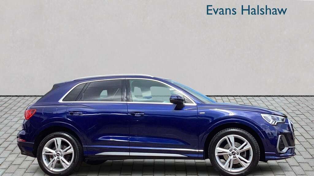 Audi Q3 35 Tfsi S Line S Tronic 2022 KP22XHB Blue #5