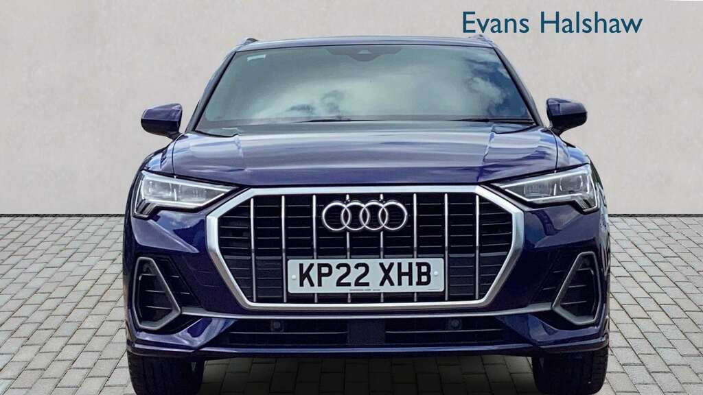 Audi Q3 35 Tfsi S Line S Tronic 2022 KP22XHB Blue #3